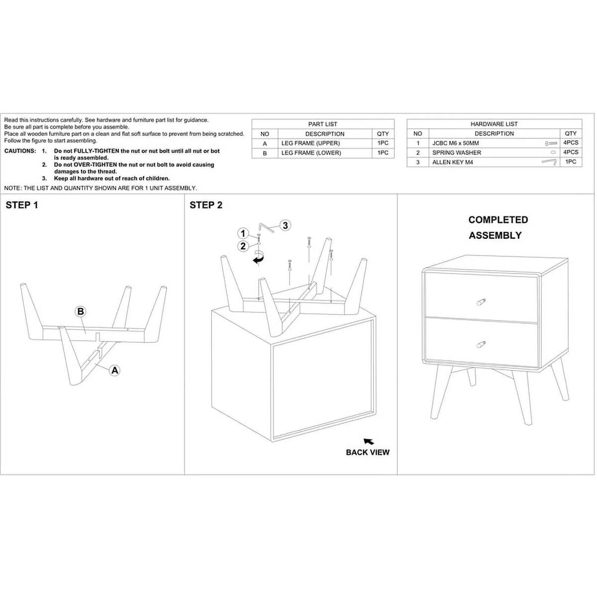3 Piece 5 Drawer 6 Drawer Dresser and Nightstand Set L4044