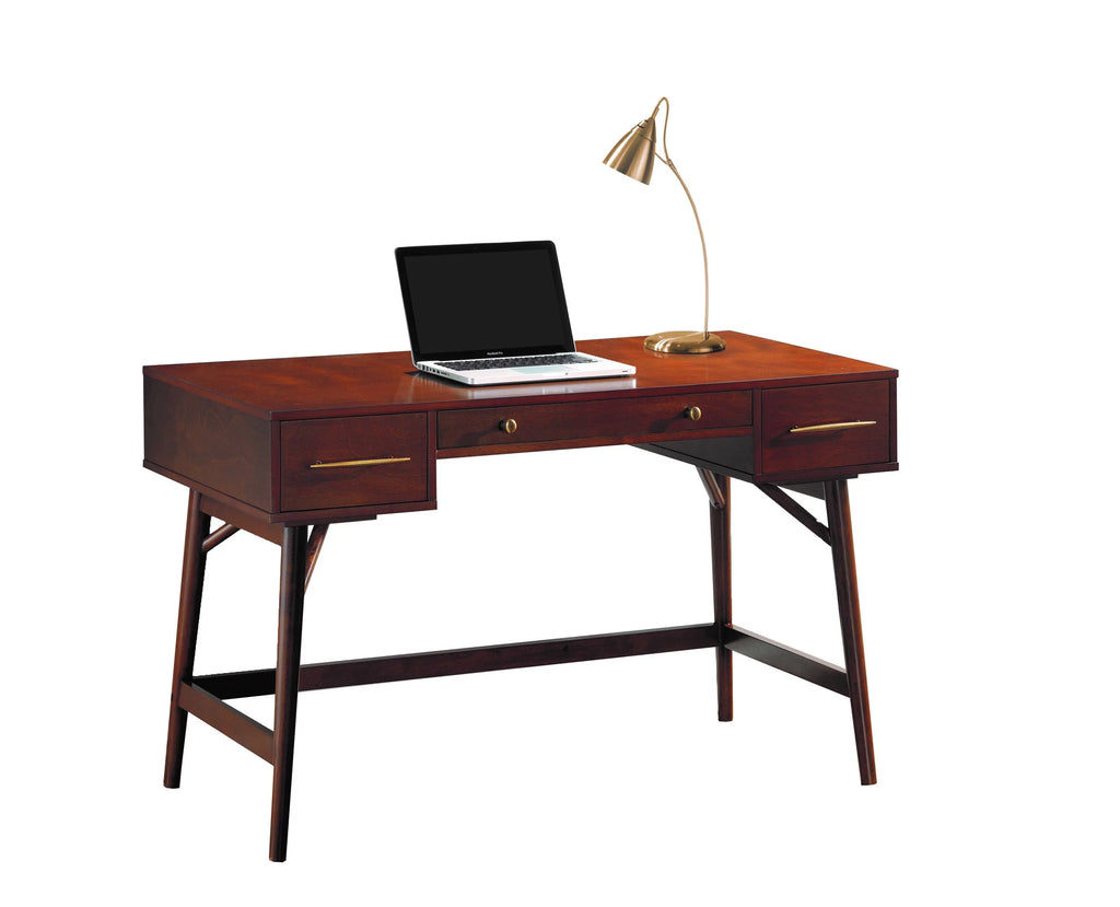 Walnut 3-drawer Writing Desk R35691