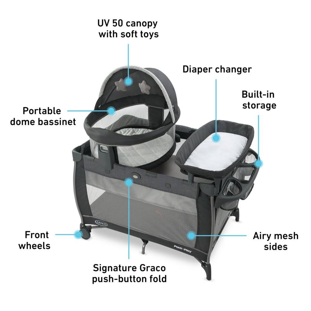 Portable Playard Bassinet J21761