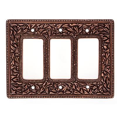 Antique Copper Wall Plate M9405