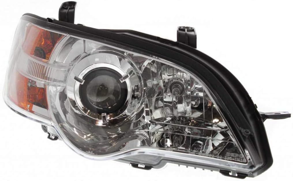 Passenger Side Headlight for Subaru Legacy 2005 D6675