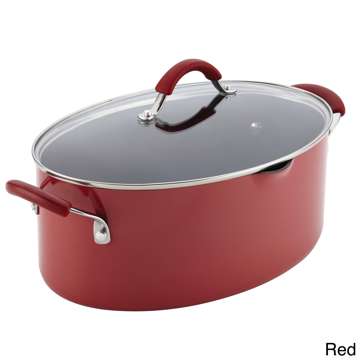 8-Quart Nonstick Covered Pasta Pot with Pour Spout L2483