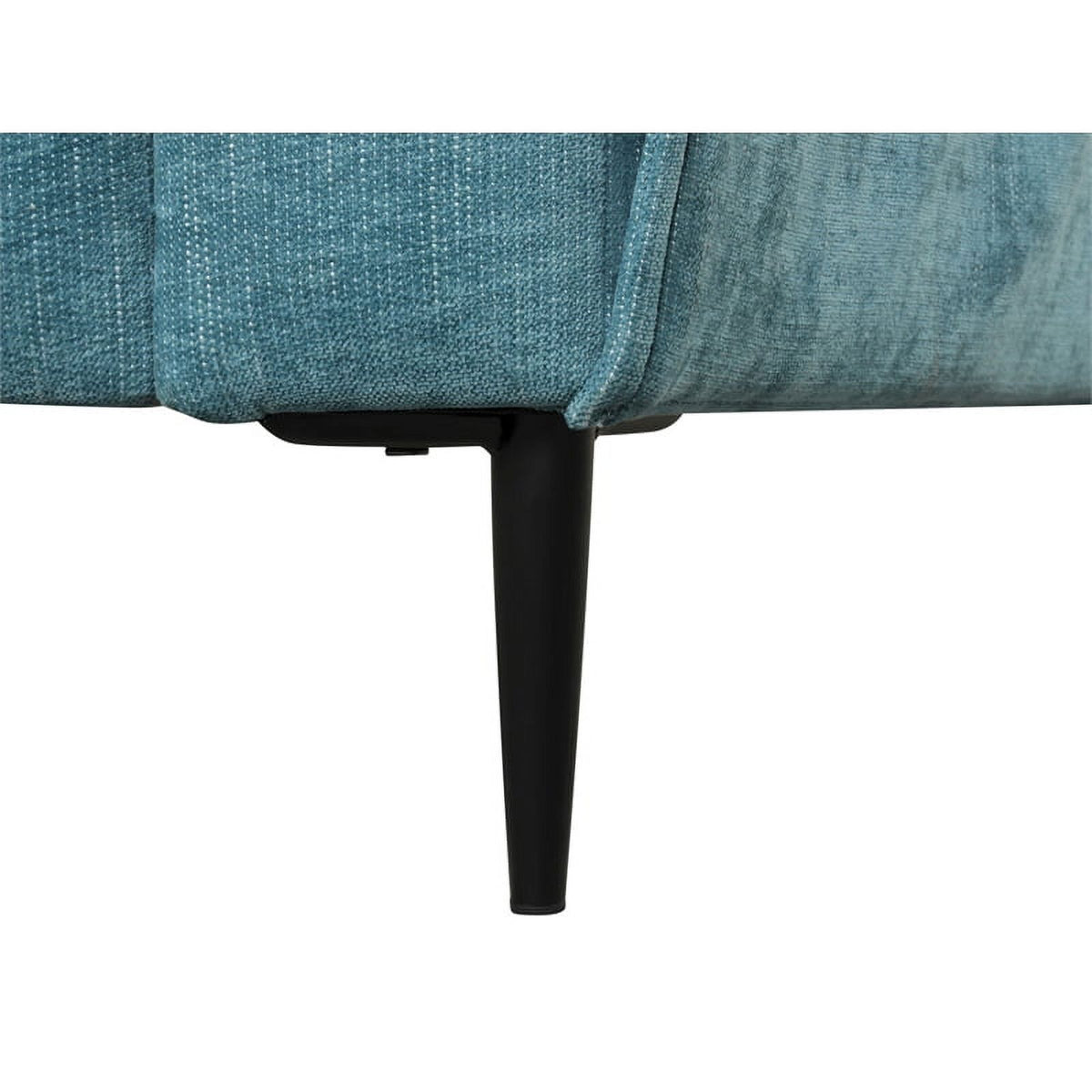 Blue Chenille Sofa Loveseat Chair Set D700