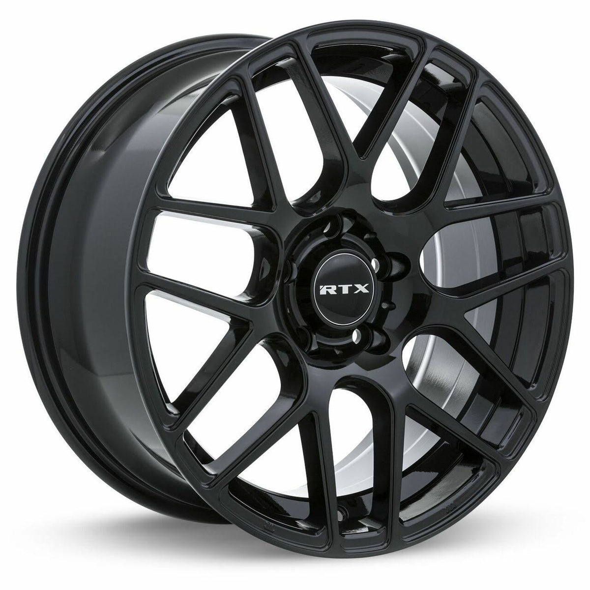 18x8 5x115 Gloss Black 38mm Wheel E4042