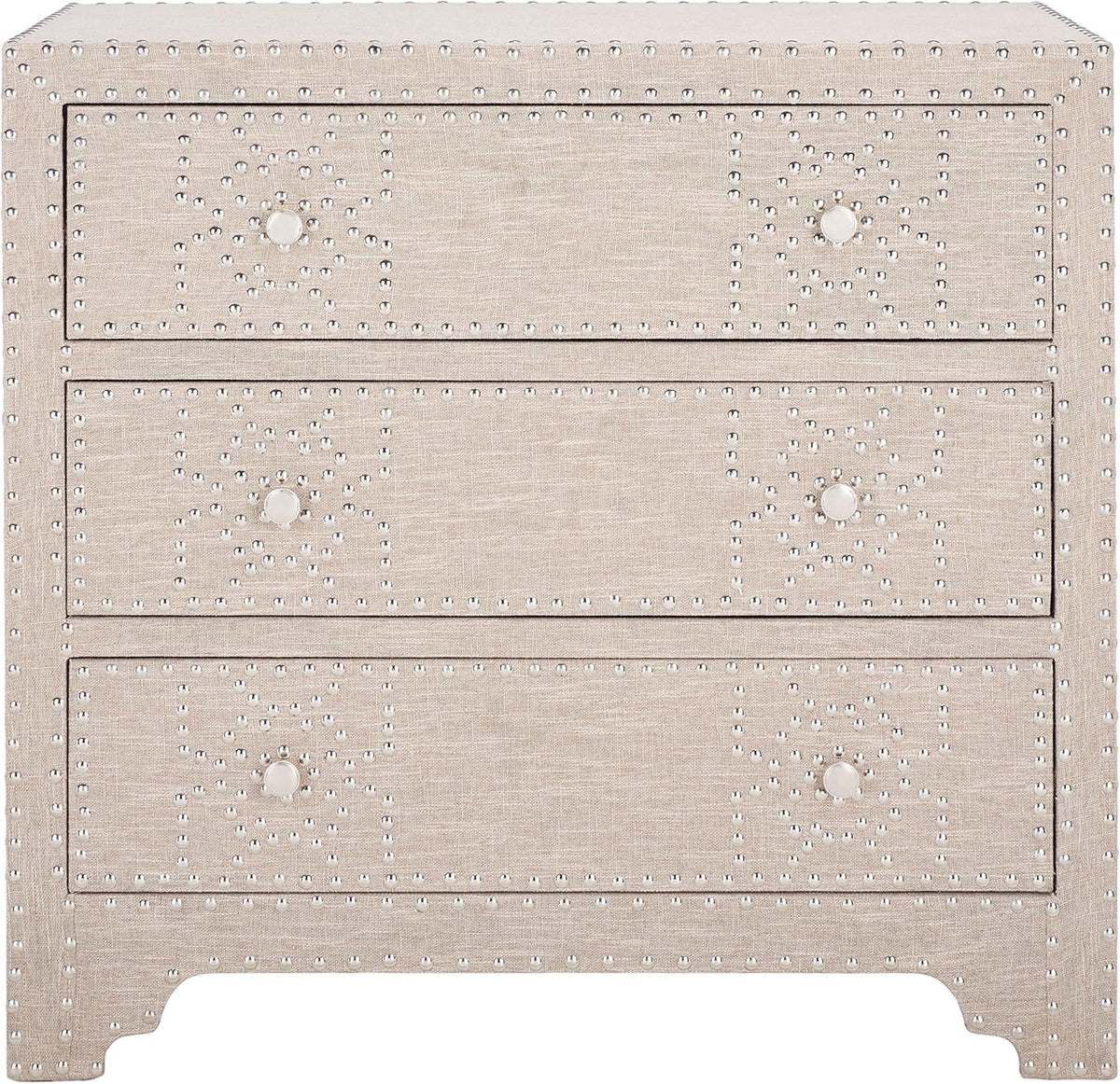 Grey 3 Drawer Chest D9874