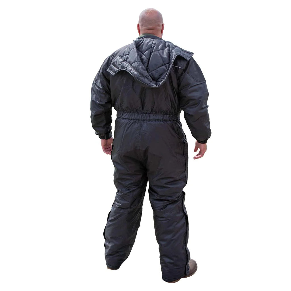 Men's One Piece Snowsuit - Black, Small S815