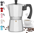8 Espresso Cup Stovetop Moka Pot N131581