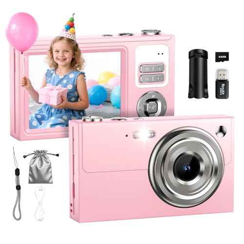 64MP 4K Digital Camera with 2.8" IPS Screen and 16X Zoom U6469