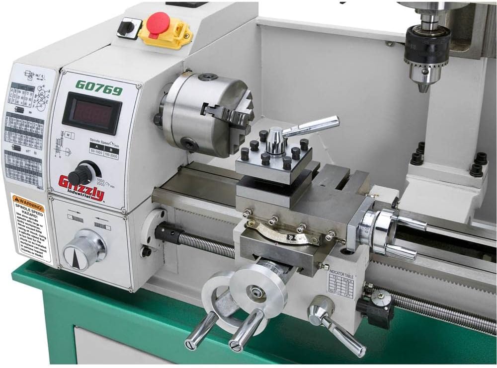 8" x 16" Variable-Speed Combination Lathe/Mill K851546