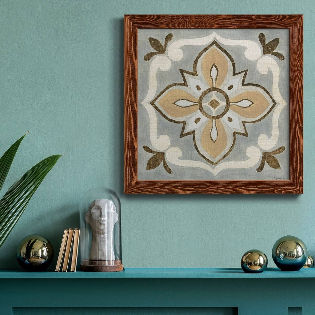 Framed Canvas 24x24 Black G649968