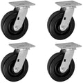 8 inch Swivel Caster Set of 4 Phenolic Wheel J821