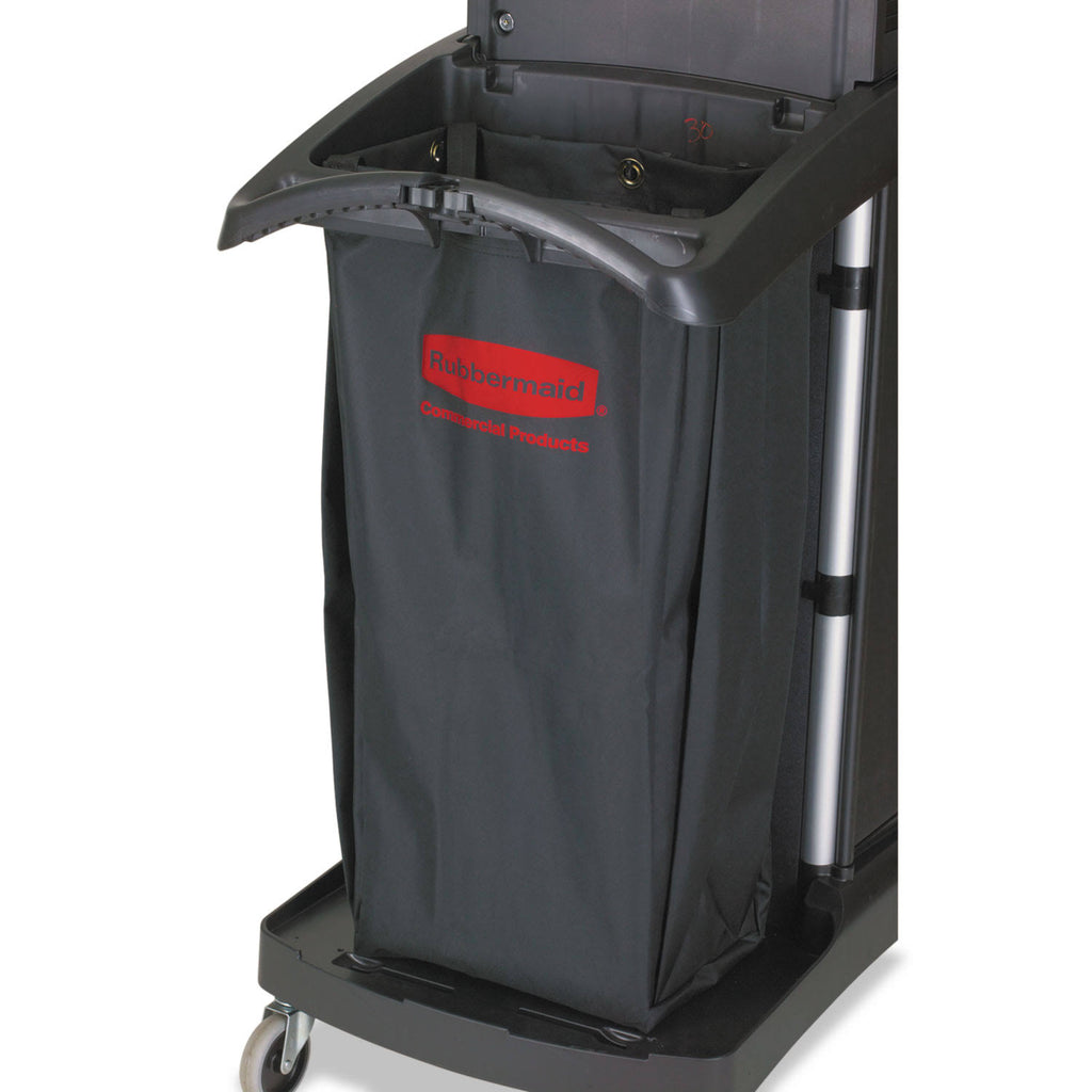 Black 26 gal Fabric Cleaning Cart Bag J782