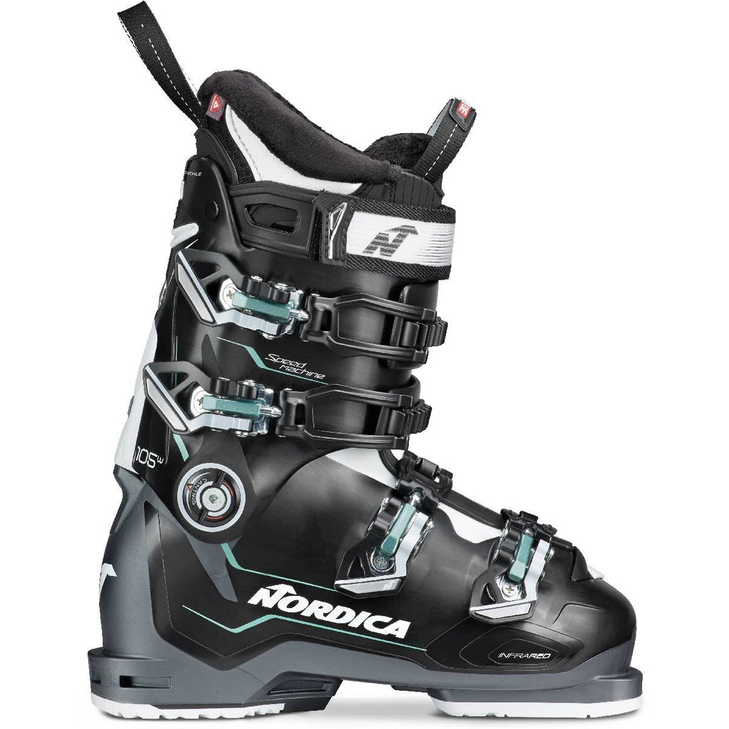 Black - White - Green Ski Boots I493522