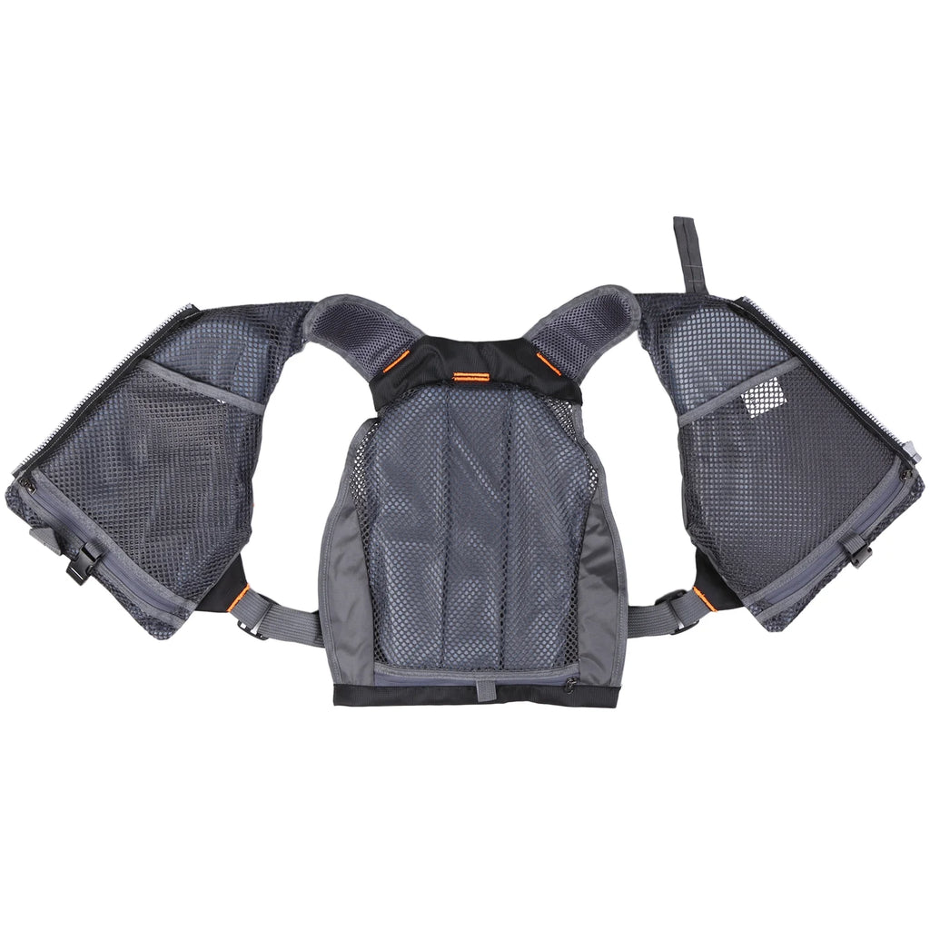 Outdoor Breathable Padded Fishing Life Jacket Swimming Sailing Waistcoat Utility Vest Floatation Device L108160