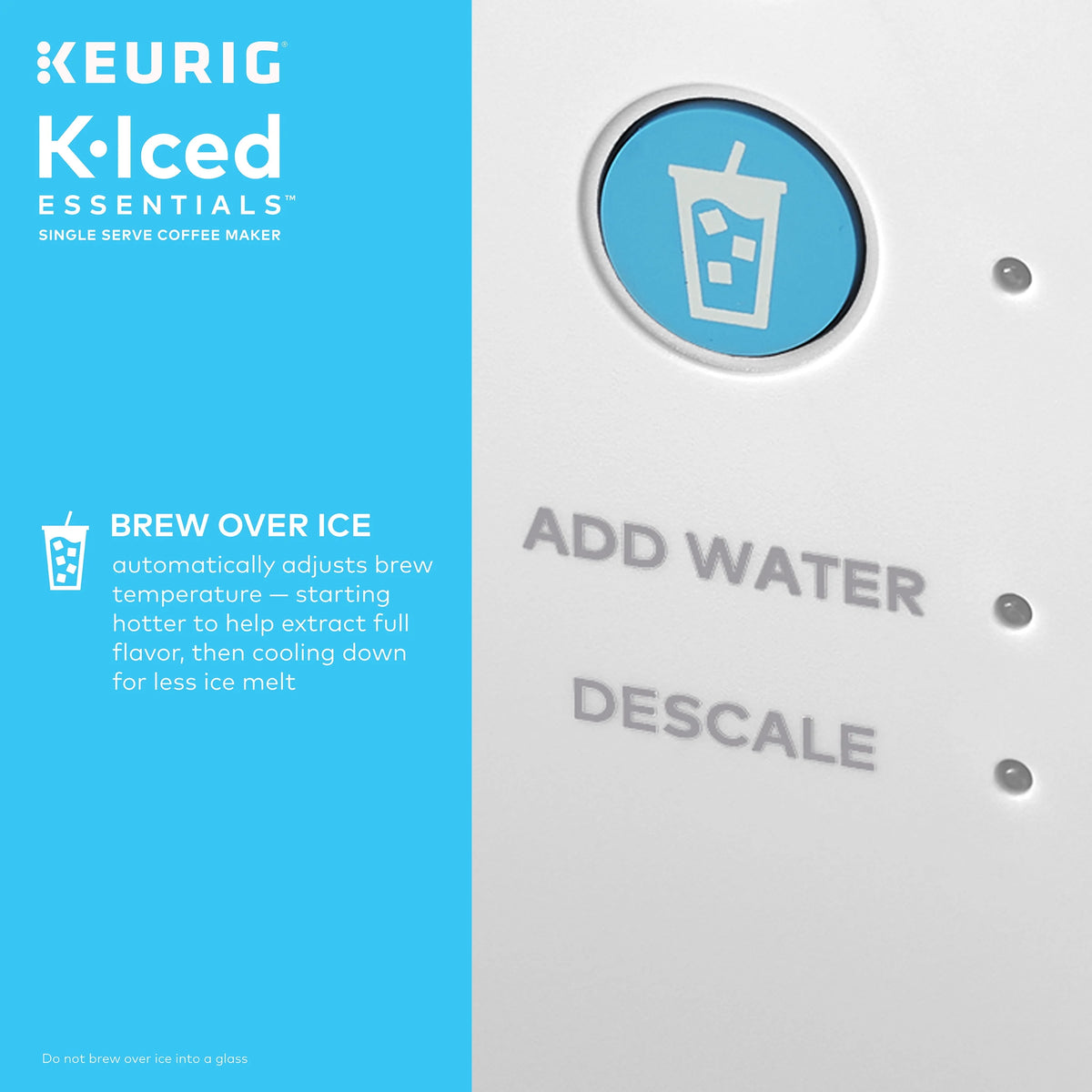 White Iced and Hot Single-Serve Coffee Maker H9000
