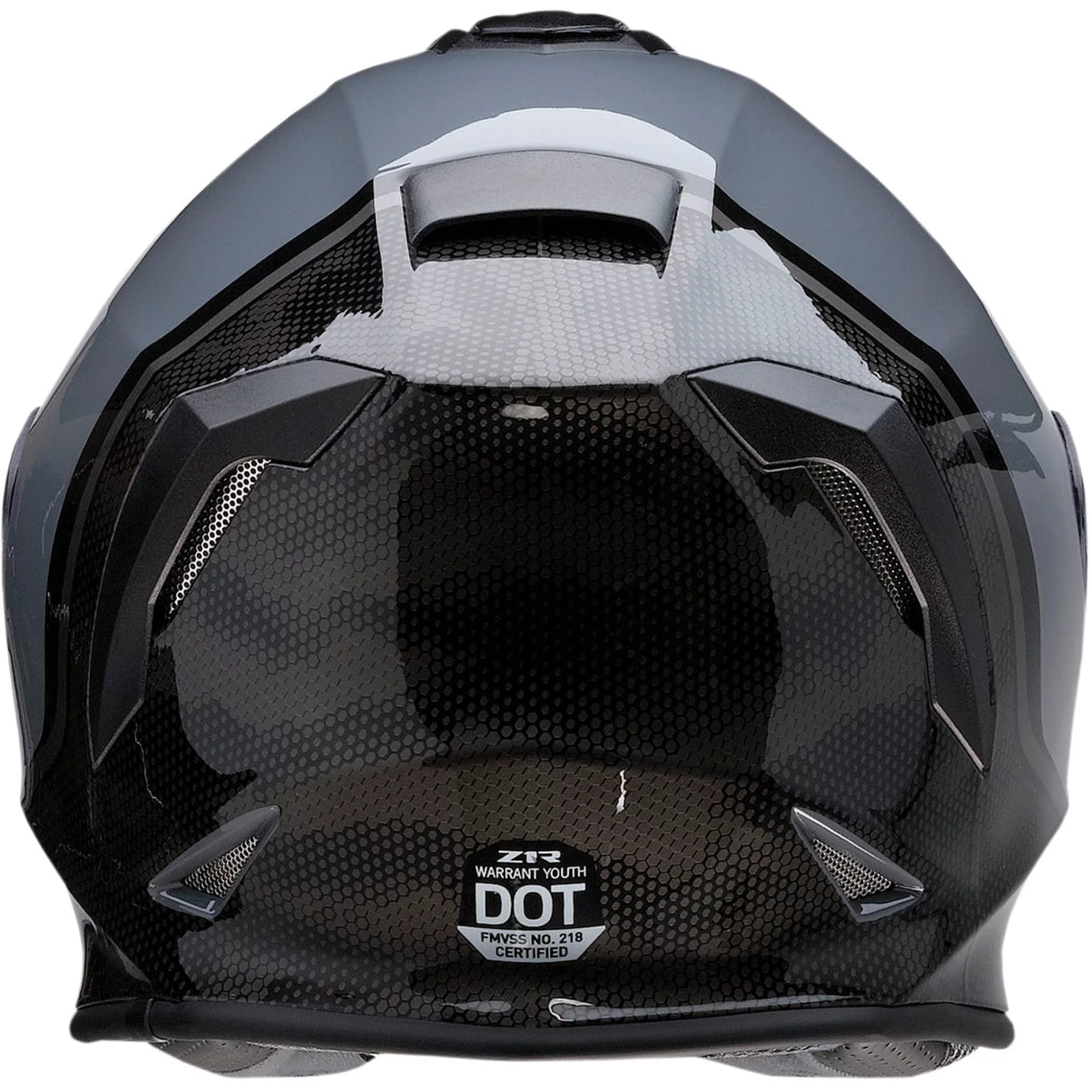 Youth Motorcycle Helmet Gray MD F724759