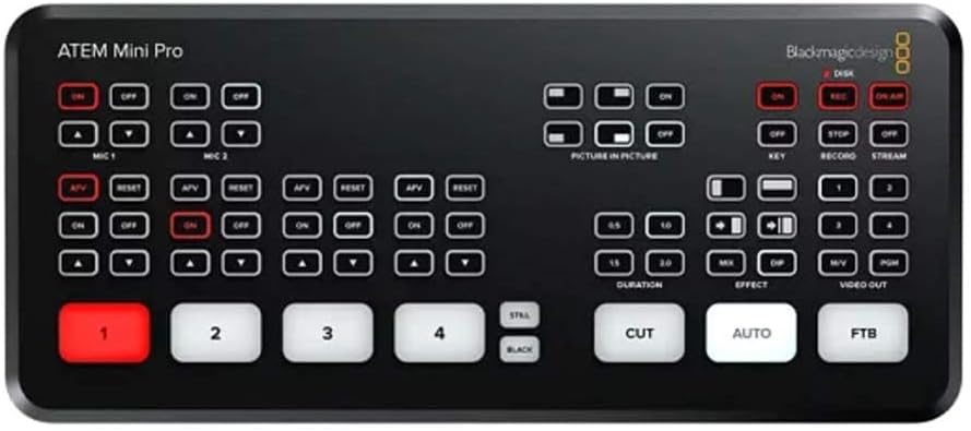 ATEM Mini Pro HDMI Live Stream Switcher J4439