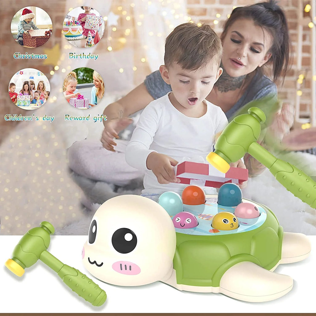 Whack Game Mole Hammering Toy with 2 Hammer P9025