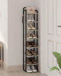 8 Tier Narrow Shoe Rack V2879