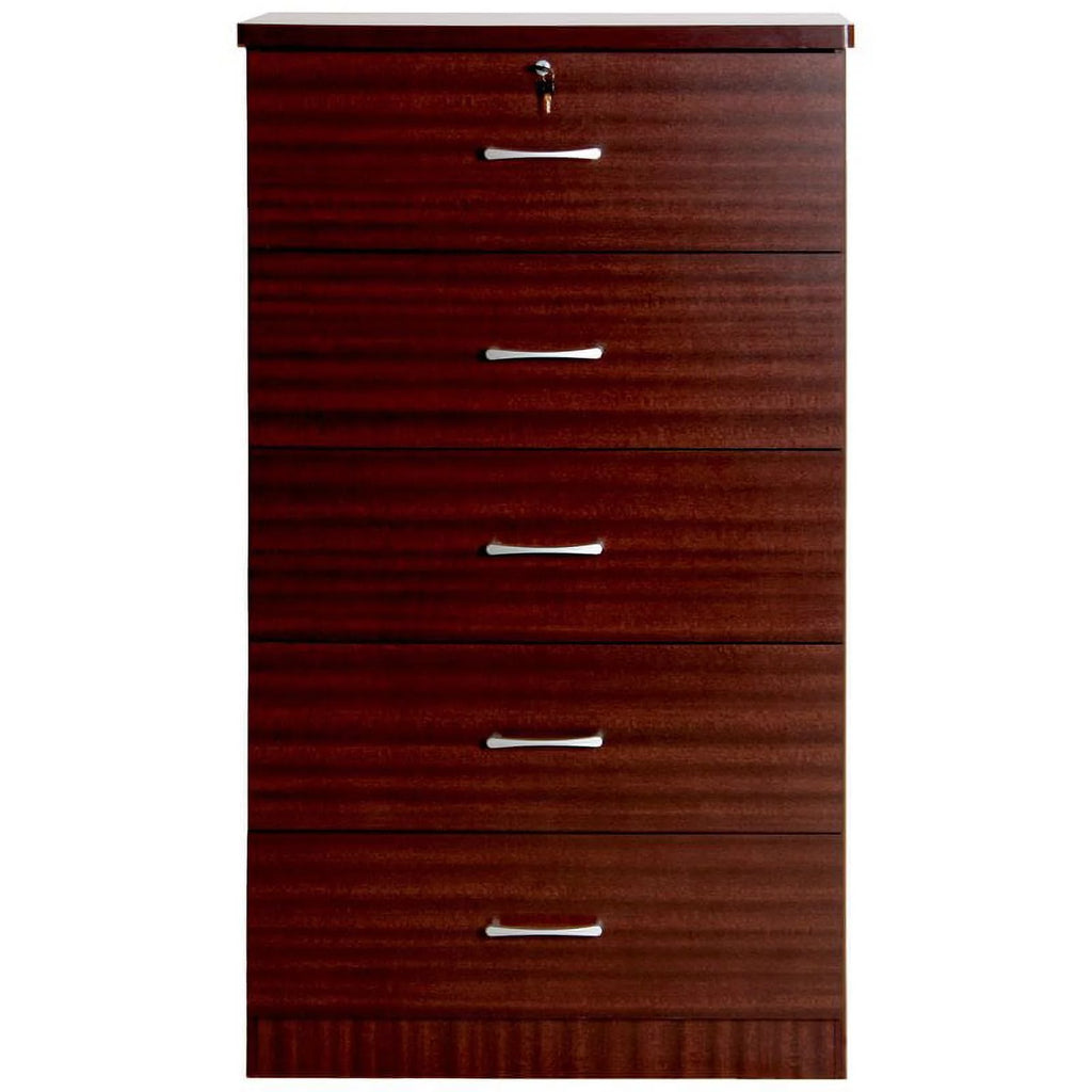 Twin Captains Bed & 5-Drawer Chest I733883