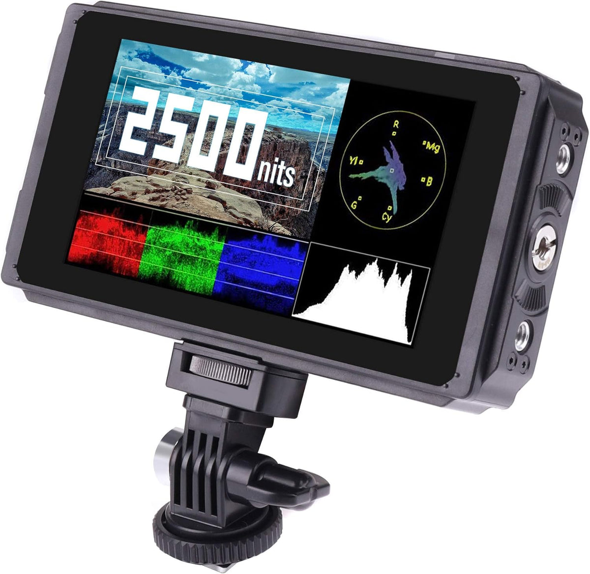 5 Inch IPS DSLR Camera Field Monitor with 4K HDMI 3G SDI Input/Output Y523832