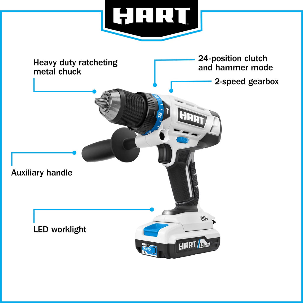 1/2-inch Cordless Hammer Drill Kit A9218