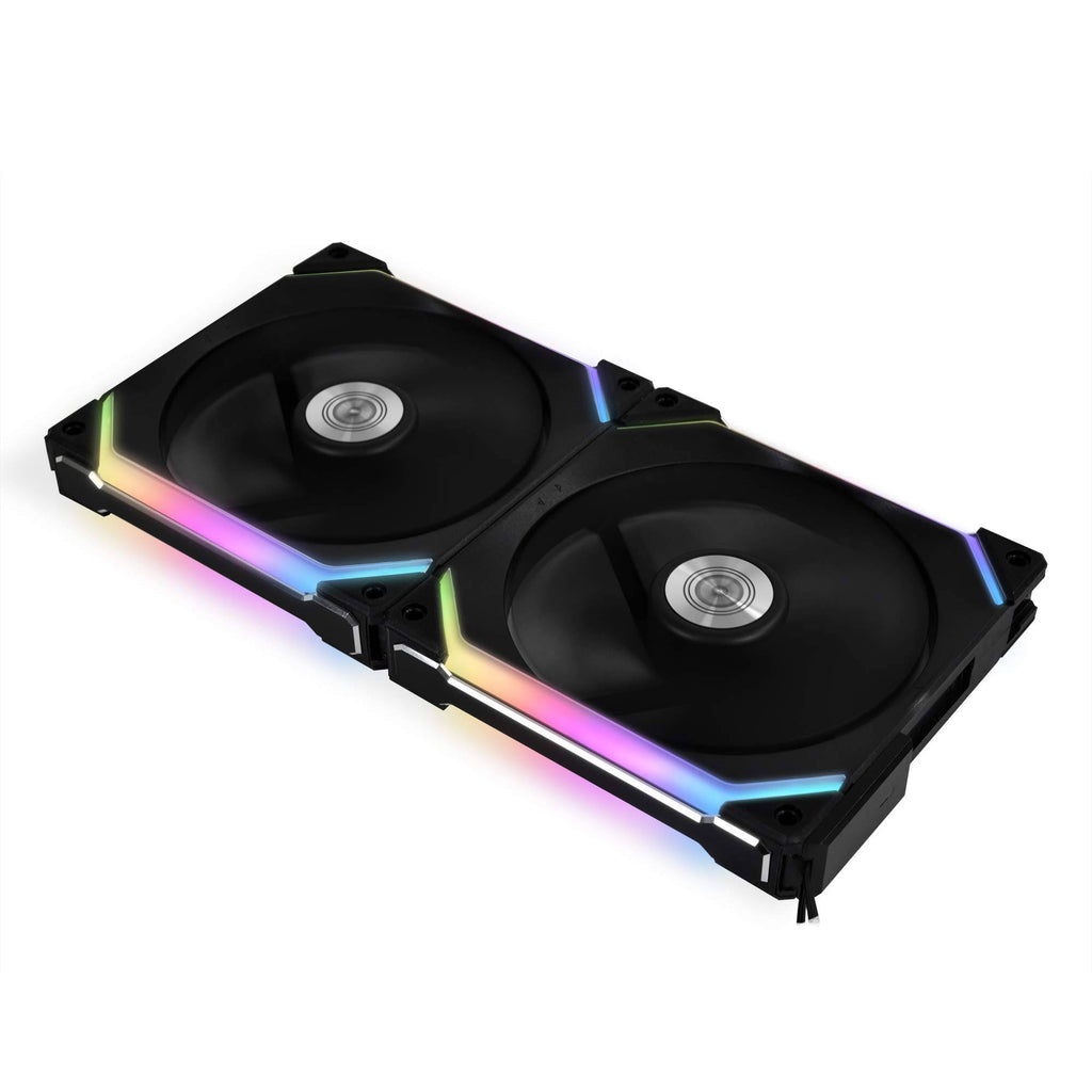 140mm LED RGB Case Fan 2-Pack with Controller H52163