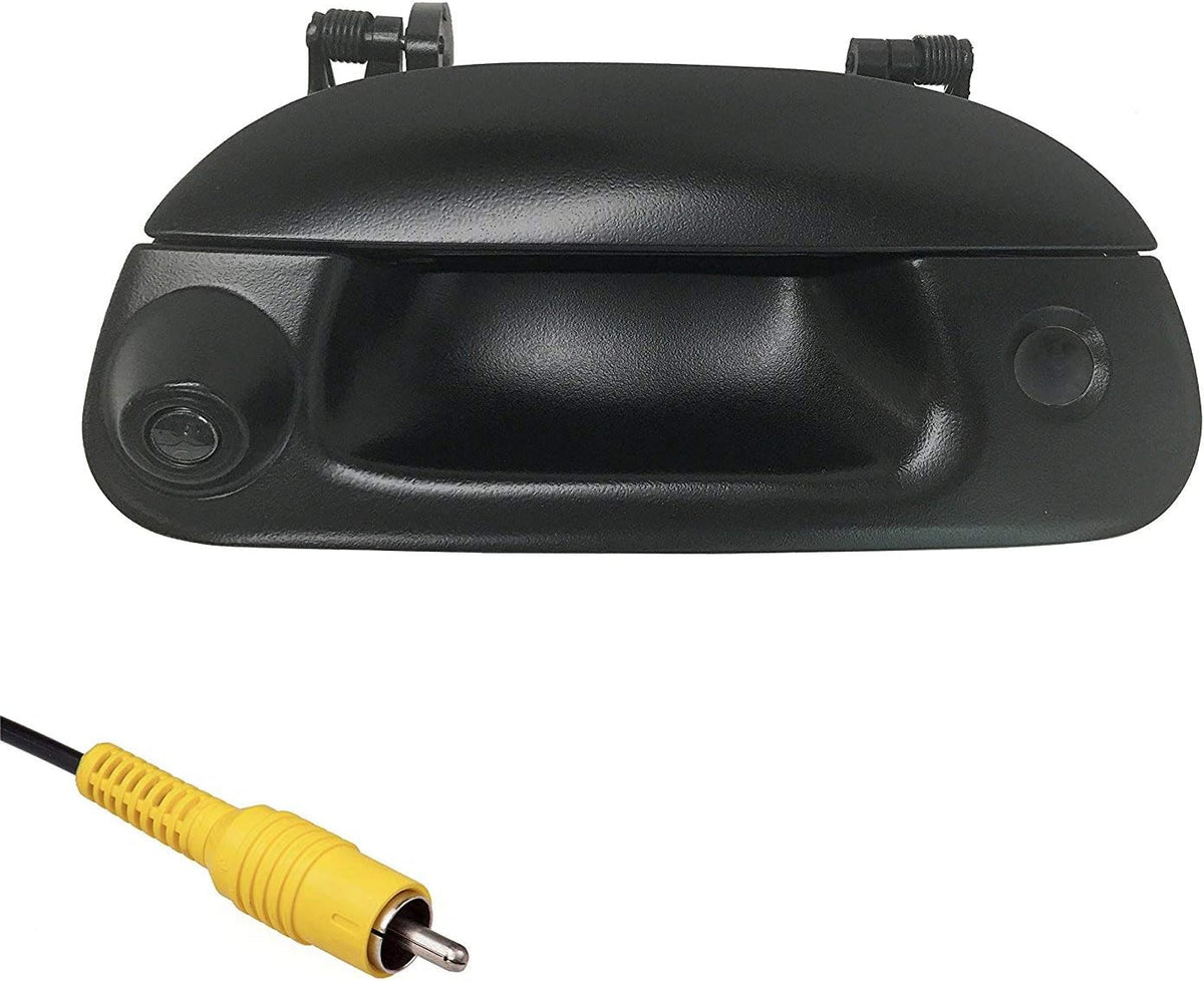 Black Tailgate Handle with Backup Camera Pack of 2 V45402