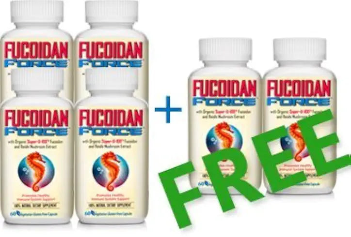 6 Bottles Pack Fucoidan Supplement E990773