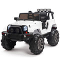 12V Electric Car Truck with Parent Remote Control - White Q6718
