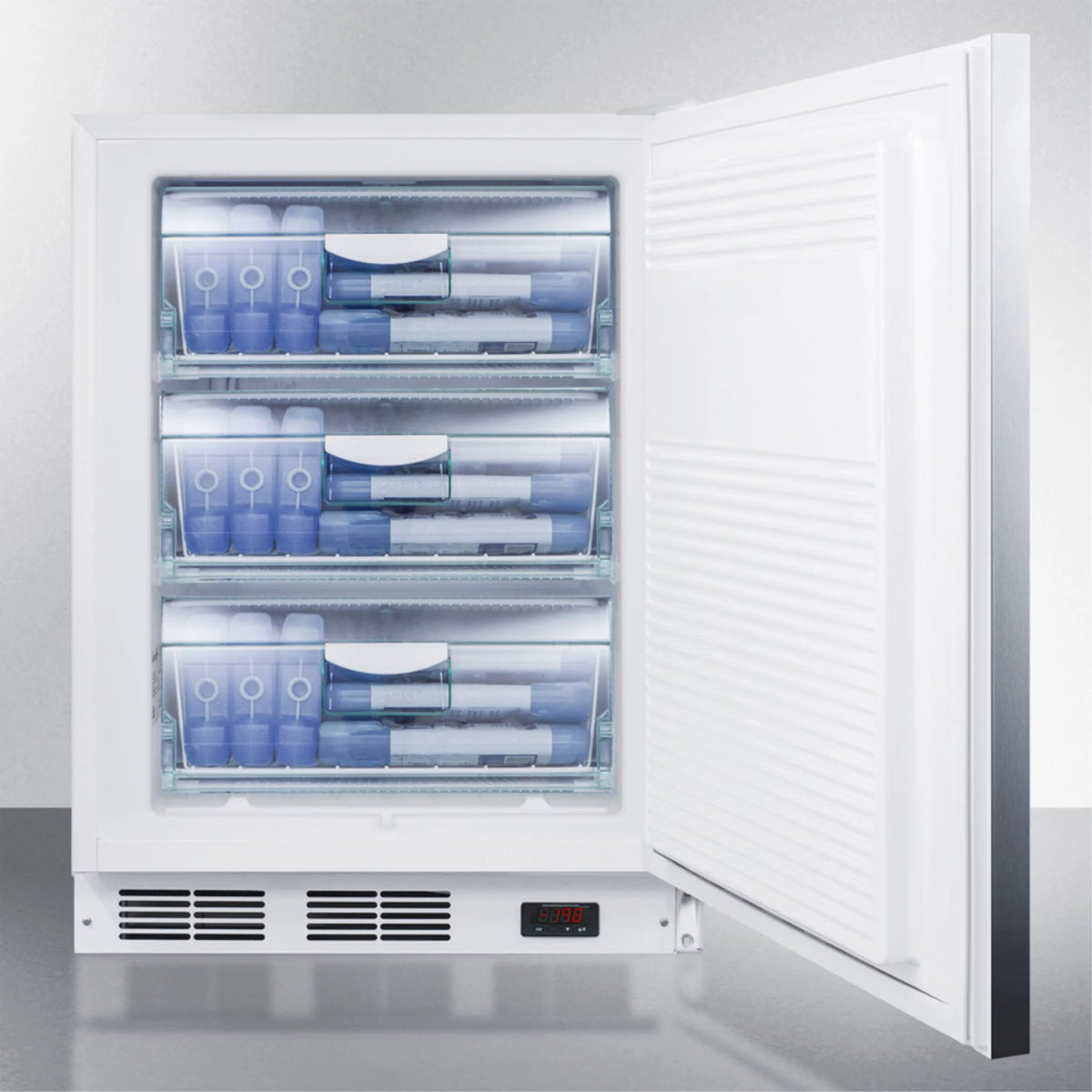 Freestanding Medical All-Freezer with Lock B1926