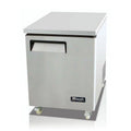 27.5 in. 6.5 cu. ft. Undercounter Refrigerator, Stainless Steel & Galvanized Steel W33048