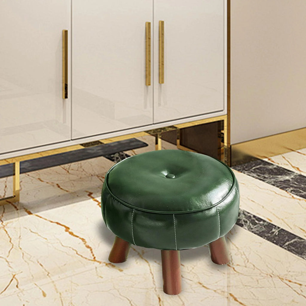 Small Footstool with Mute Bottom Pads R89550