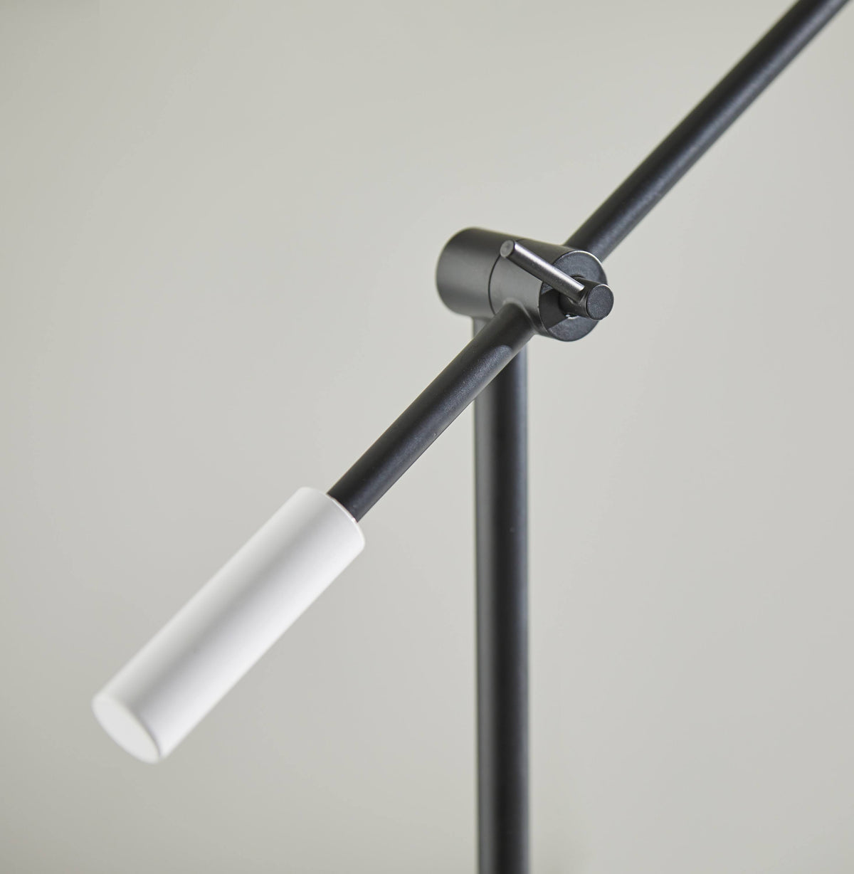 Black White and Antique Brass Desk Lamp M66743