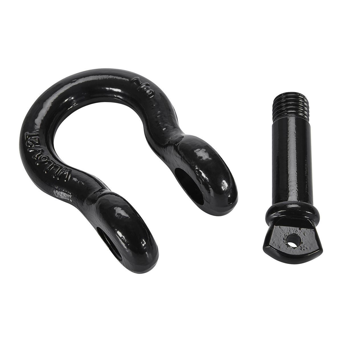 7/8 in. D-Ring Shackle Black O8933