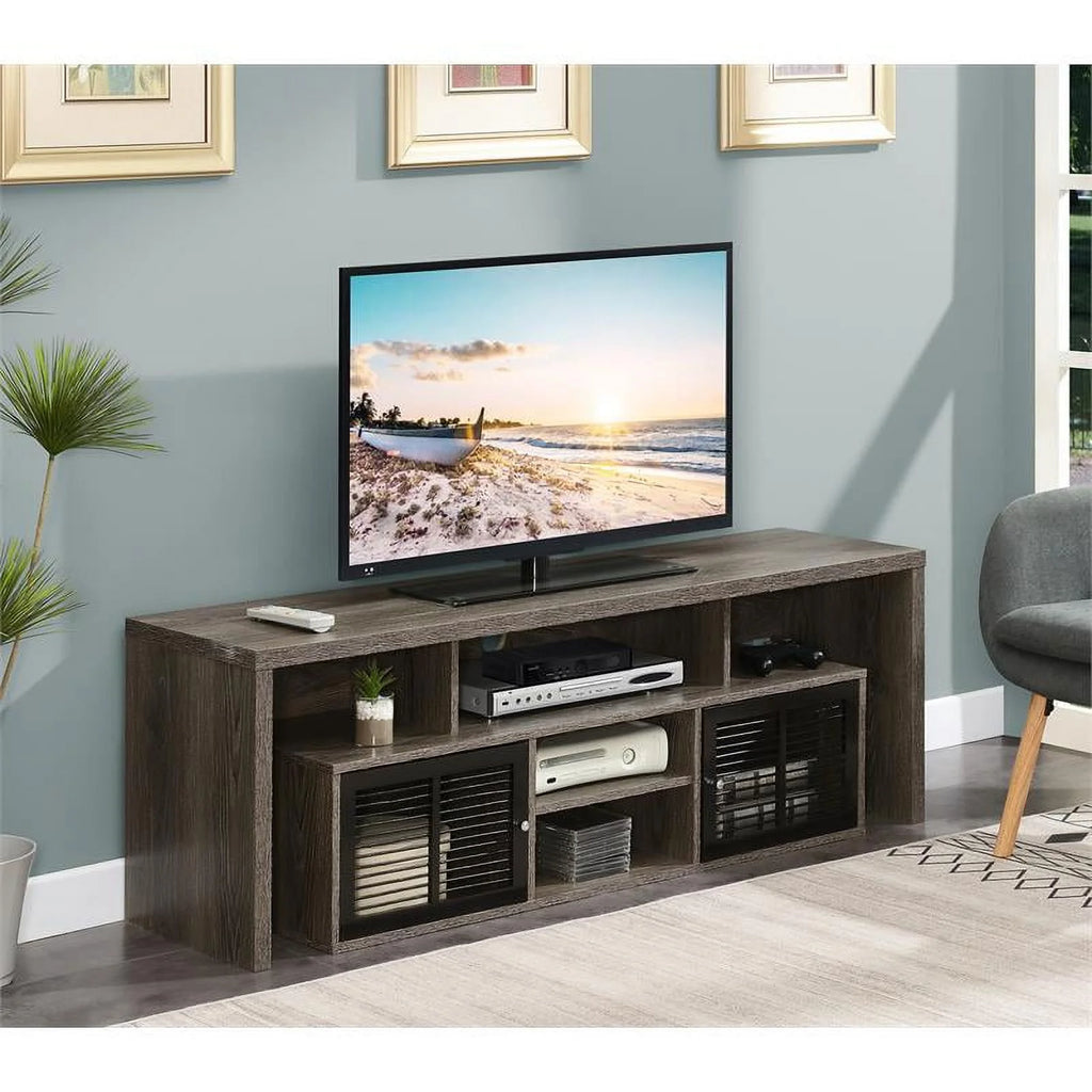 60-inch TV Stand with Storage Cabinets & Shelves B13864