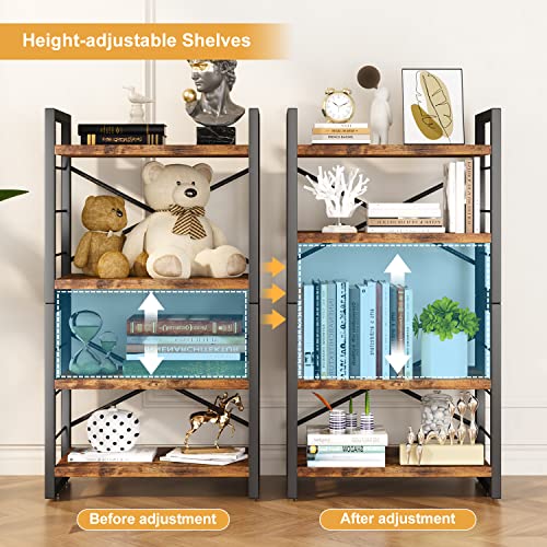 3 Tier Metal Black Bookshelf R63861