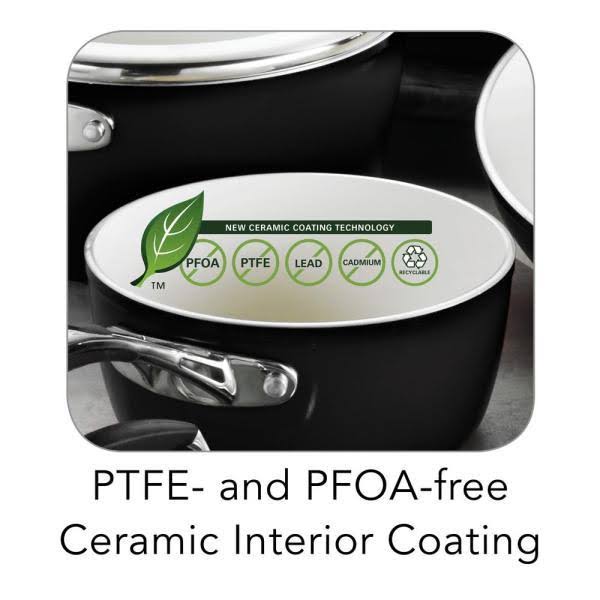 10-Piece Ceramica Cookware Set Q4271