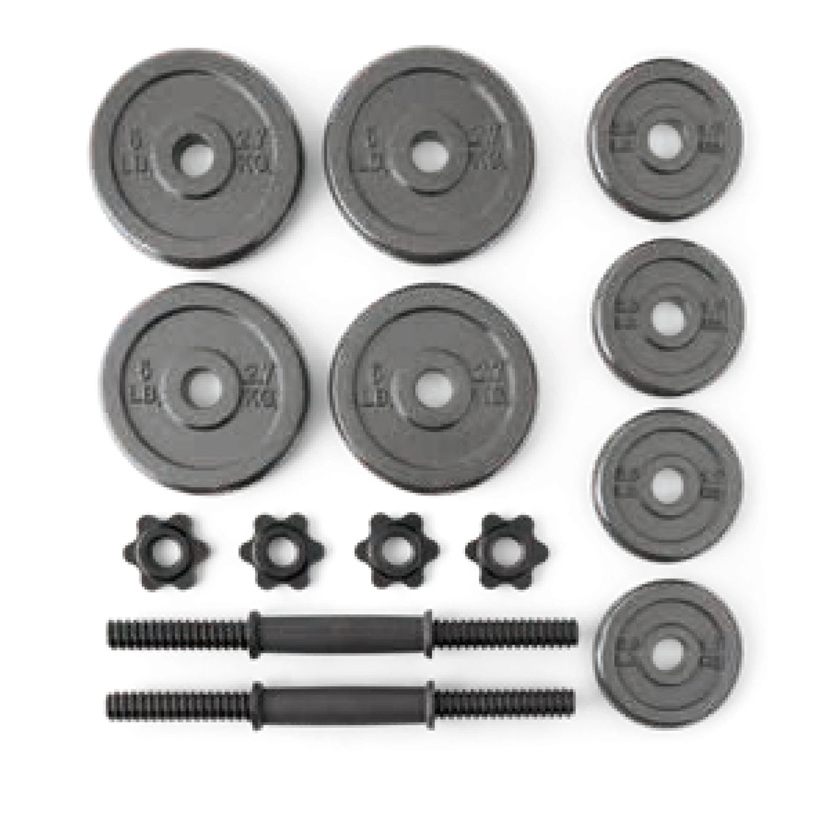 40lb Adjustable Cast Iron Dumbbell Set O51245