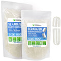 Size 000 Clear Empty Gelatin Capsules 1000 Count L74986