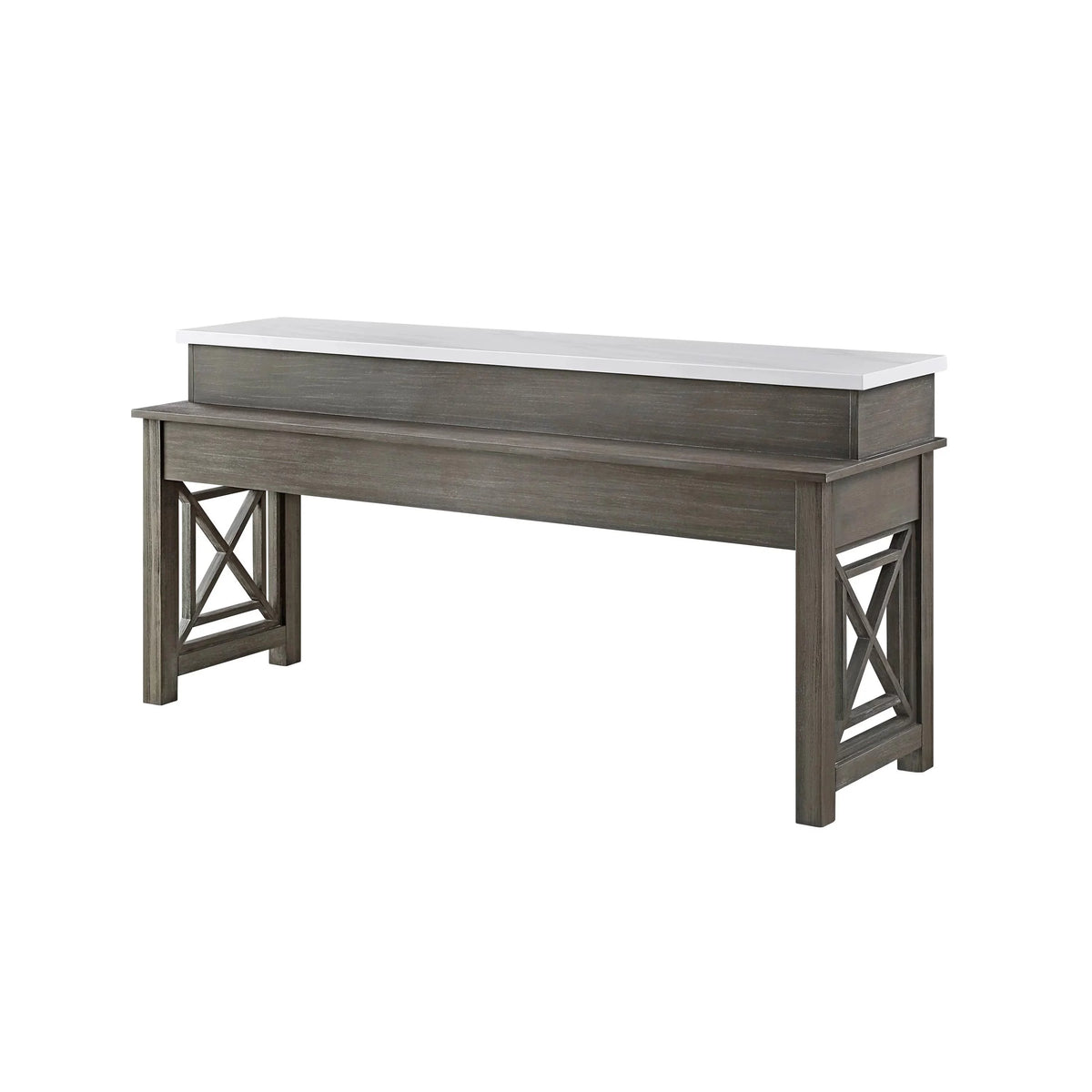Beige Marble Dining Table Set N3176