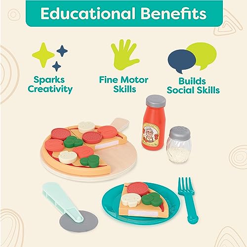 Pretend Play Pizza & Pasta Playset Q8020