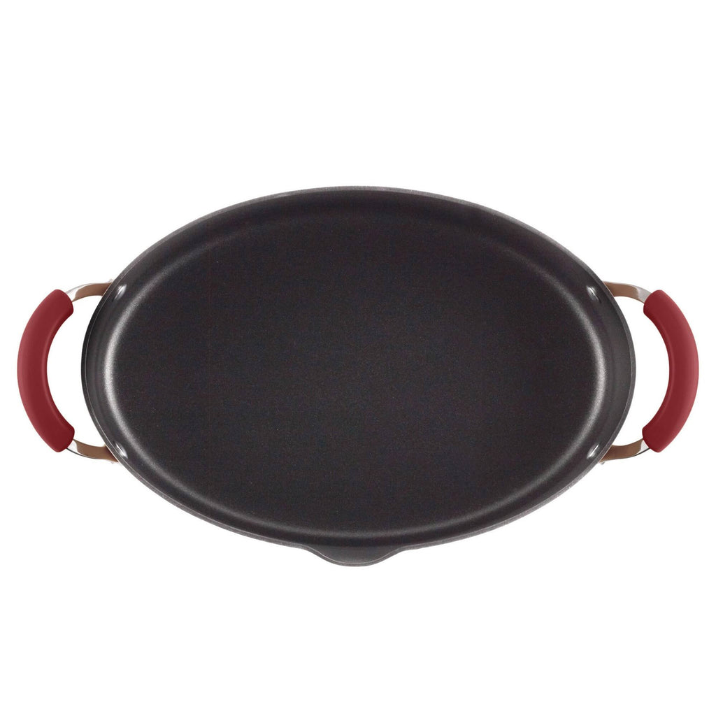 8-Quart Nonstick Covered Pasta Pot with Pour Spout L2483