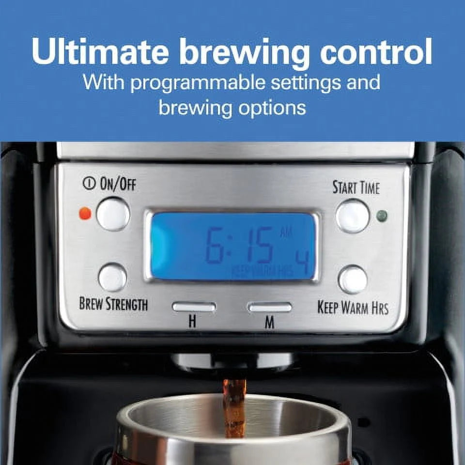 12-Cup Stainless Steel Coffeemaker L6962