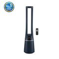 Tall 10-Speed Bladeless Tower Fan & HEPA Air Purifier with Remote Control P574