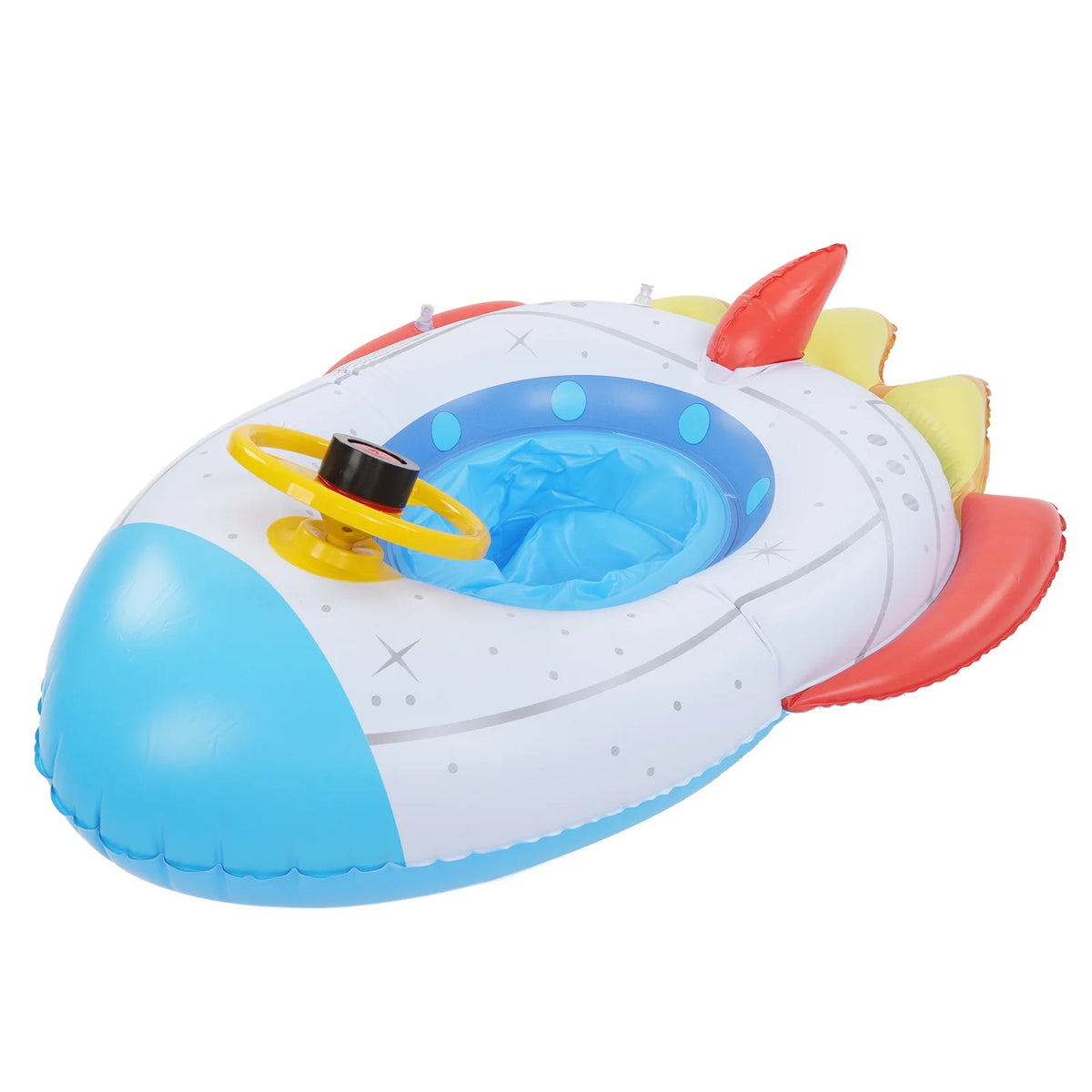 Inflatable Spaceship Pool Float with Steering Wheel R658
