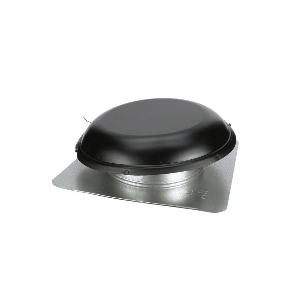 Black Galvanized Steel Electric Power Roof Vent D935730