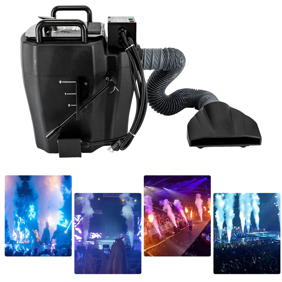 Black Dry Ice Machine J266158