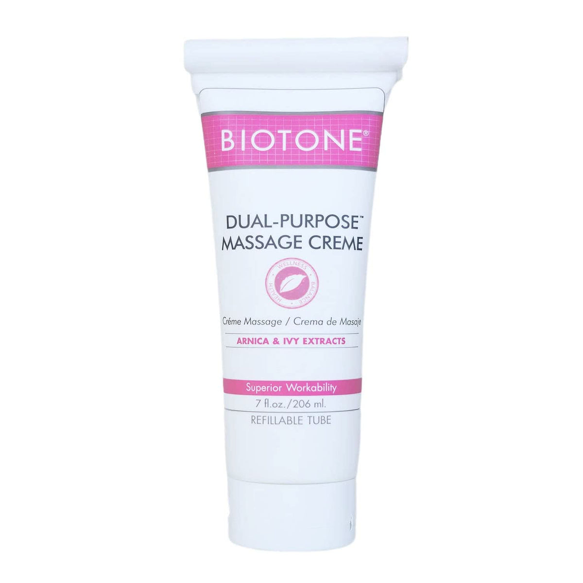 Dual-Purpose Massage Crème with Arnica and Ivy Extracts, Pack of 2 A293