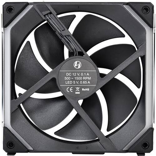 140mm LED RGB Case Fan 2-Pack with Controller H52163